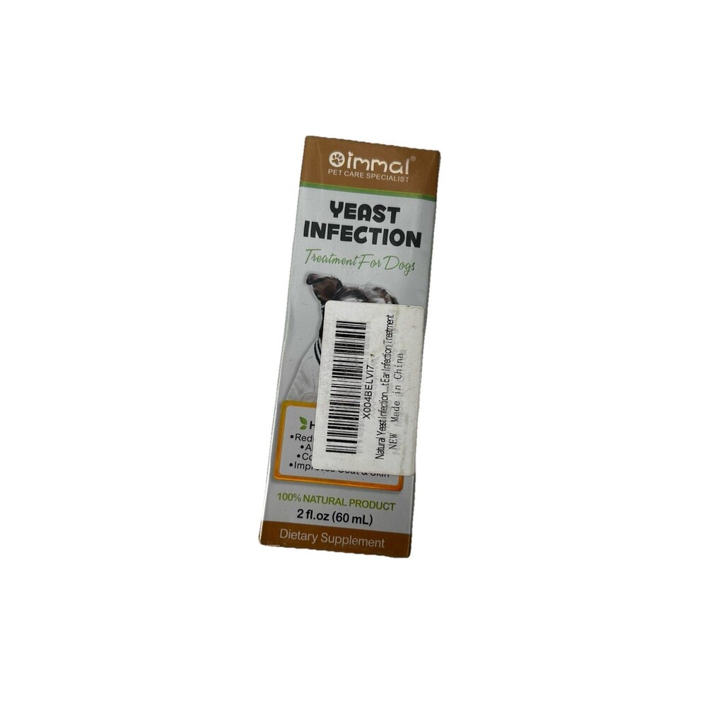 Natural Yeast Infection Treatment for Dogs, Dog Allergy Relief, Skin Itch Relief